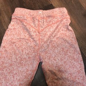 Gymshark Pink and white Leggings
